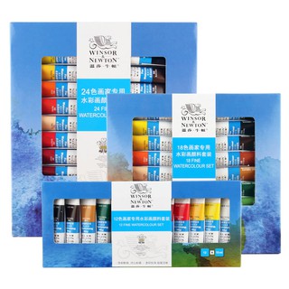 Màu nước Winsor & Newton 12/18 màu