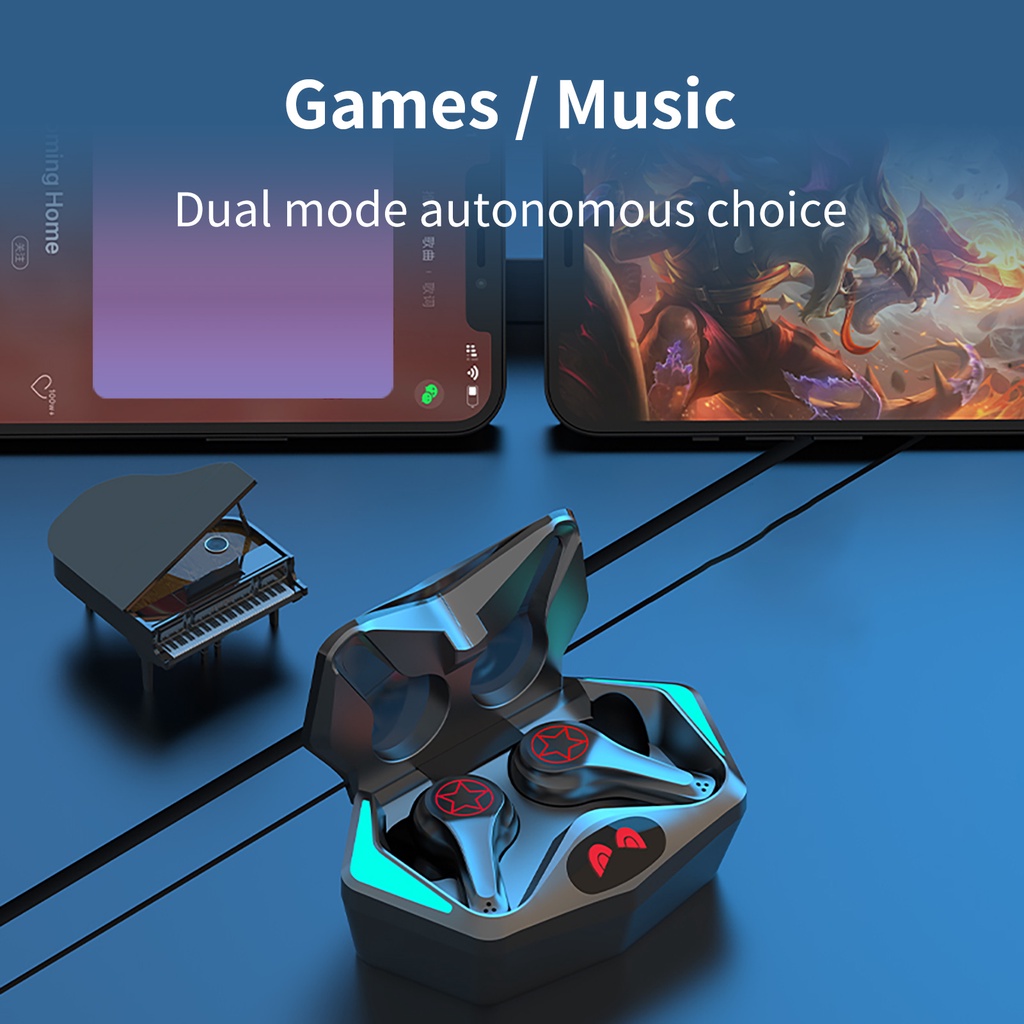 Tai nghe chơi game không dây S500 tốc độ cao tần số thấp