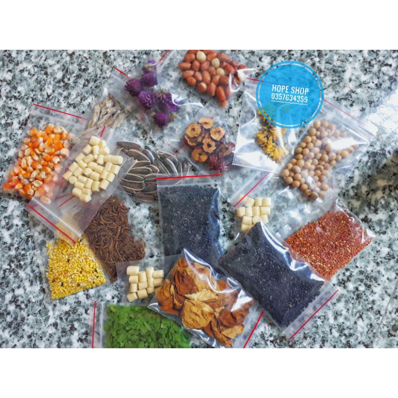 Buffet vỗ béo cho Hamster _ Thức ăn dặm Hamster