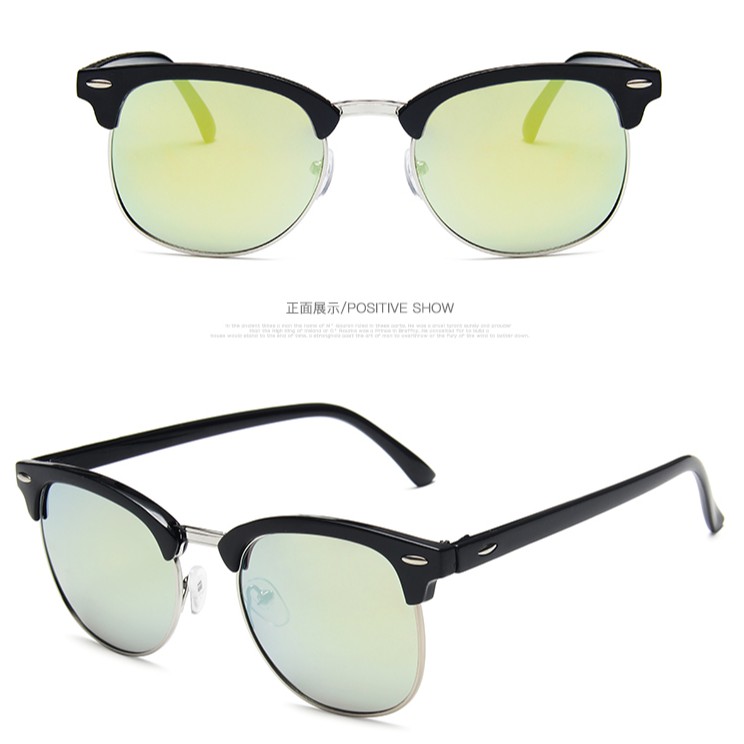 Kính mát tráng gương chống tia uv400 thời trang 2020 cho nữ