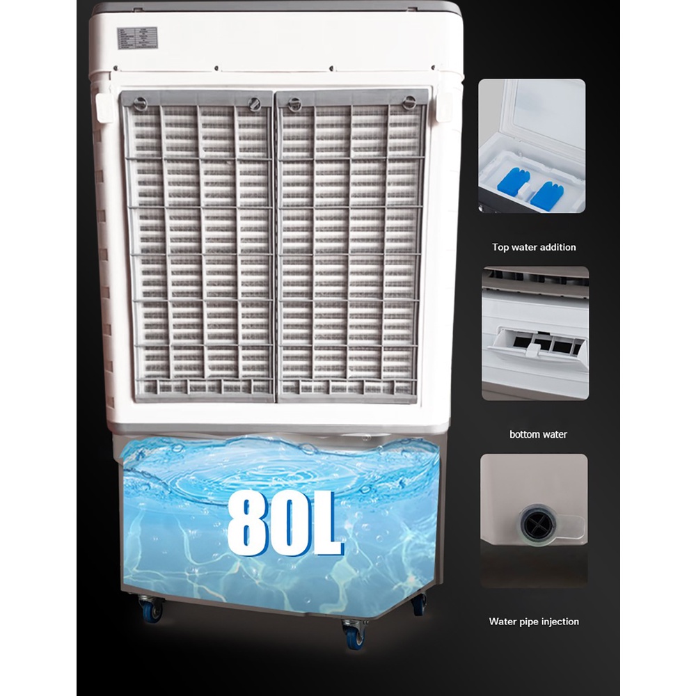 Quạt điều hoà Daichior ZY-10000 - Dung tích 80 lít - Bảo hành 12 tháng