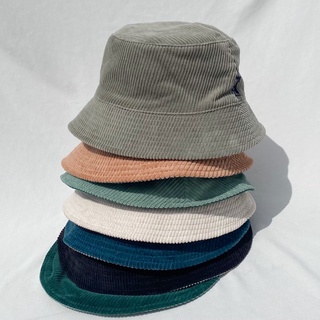 Nón bucket NEENEE nhung tăm, Corduroy Bucket Hat đội 2 mặt