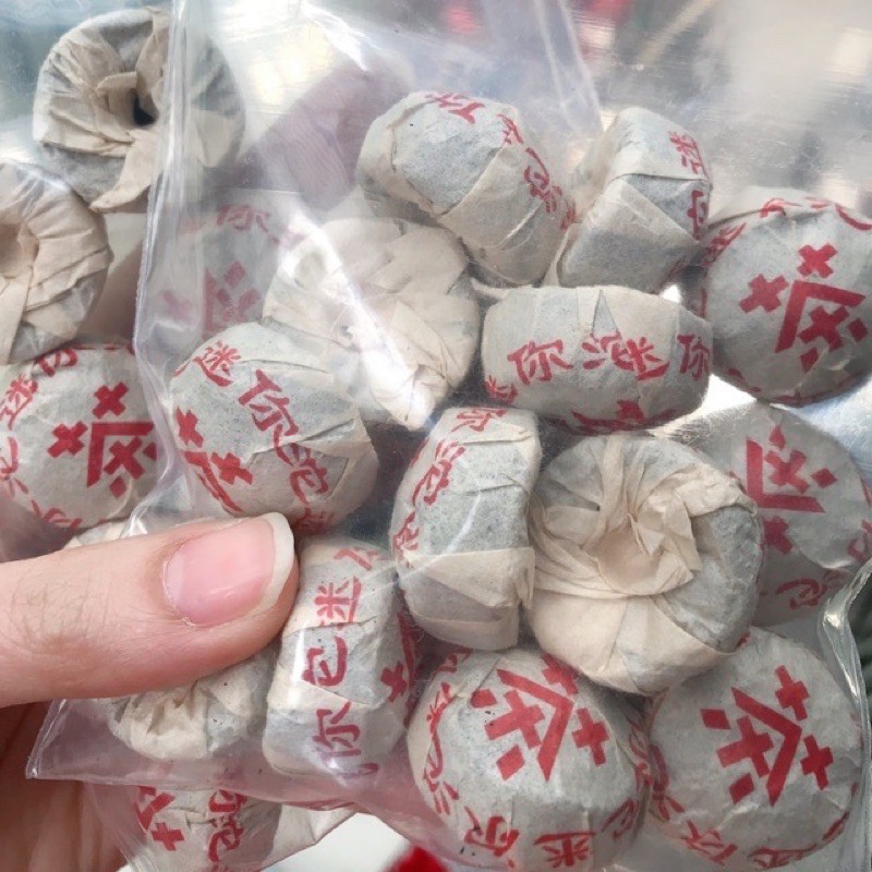 Trà phổ nhĩ dạng viên đẹp da giảm mỡ