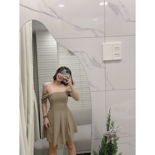 BIGSIZE B29 - ĐẦM TAY TIÊN 2 MÀU