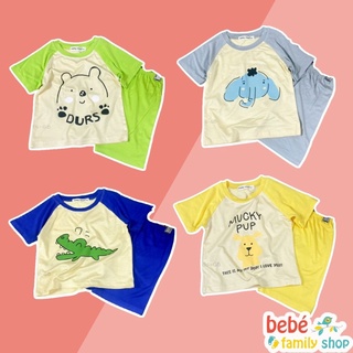 Bộ thun lạnh cho bé trai Minky mom - STK