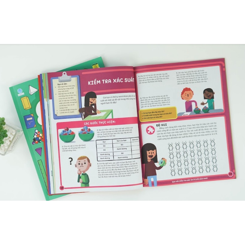 Sách - Học và thực hành STEM đơn giản ( 8 cuốn )