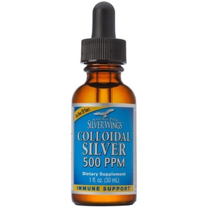 Keo bạc Natural Path Silver Wings Colloidal Silver 500ppm 30ml Chính Hãng