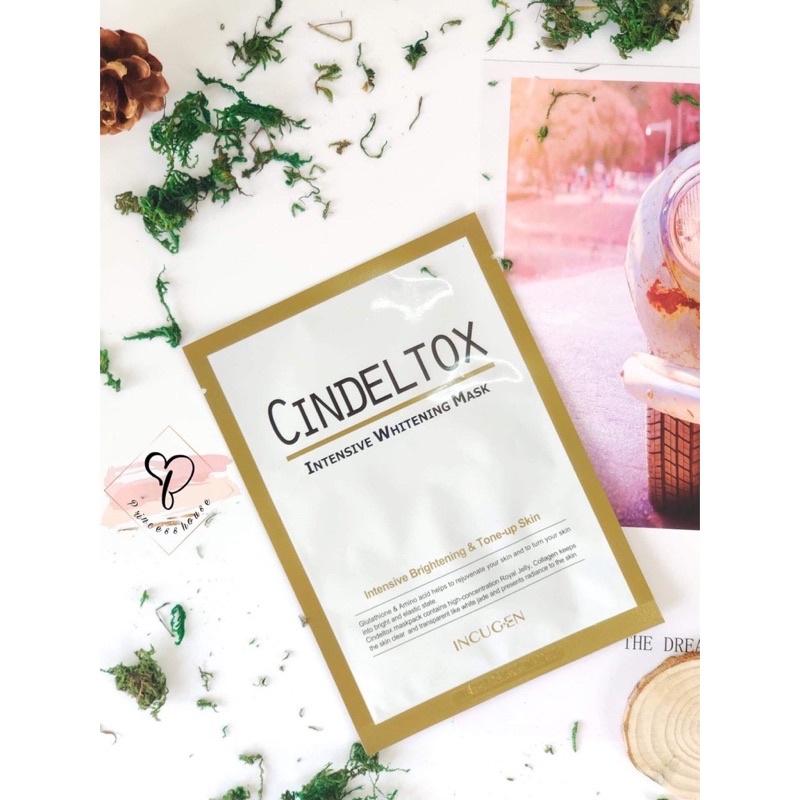 Mặt Nạ Truyền Trắng Cindeltox - Căng Da - Trẻ Hoá