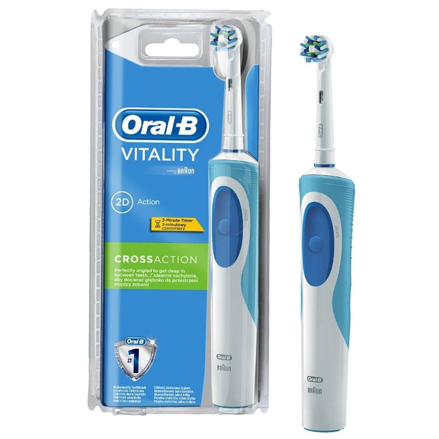 Bàn chải điện đánh răng tự động Oral-B Vitality 2D - Sạc điện