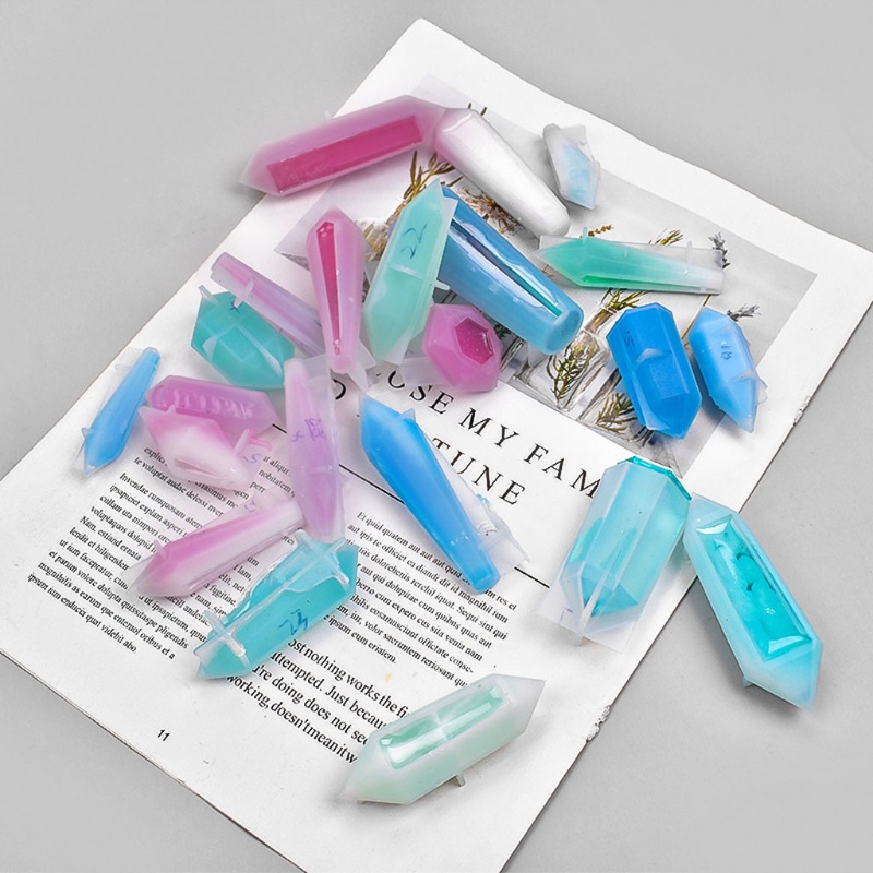 Sa Bộ Khuôn Silicon Làm Đồ Trang Trí Phòng Khách Trong Suốt DIY