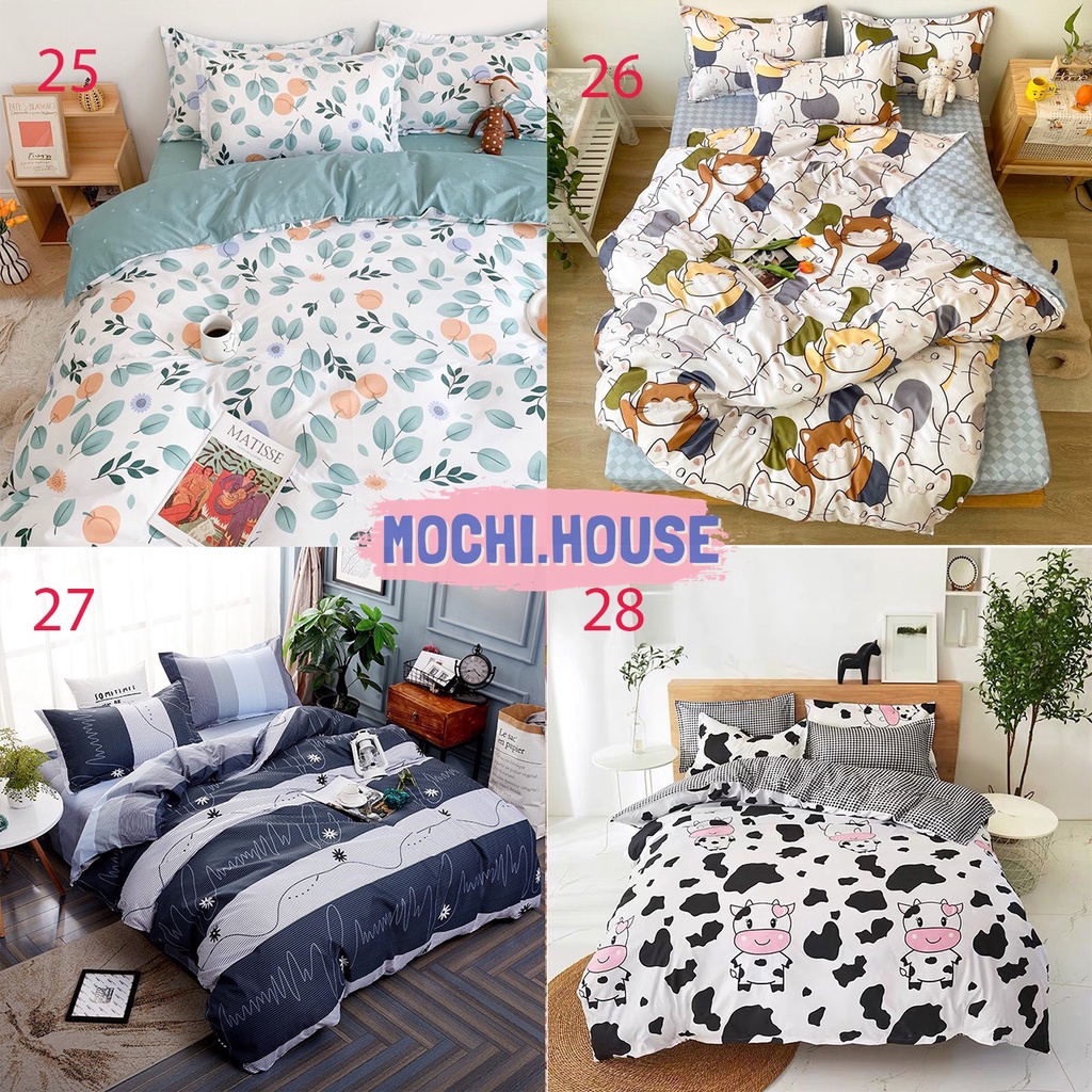 [DÀNH CHO NỆM CAO] SET CHĂN GA GỐI POLY COTTON NHIỀU MẪU MỚI NHẤT, GA GIƯỜNG ĐẸP | BigBuy360 - bigbuy360.vn