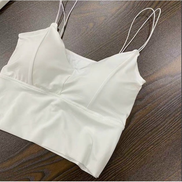 hot-Áo bra đúc su #croptop Dây Mảnh cá tính #115