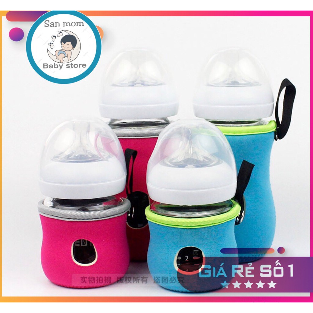 Bọc Silicon Bình Avent 2in1 Vừa Chống Rơi Vỡ Vừa Cách Nhiệt, Tương Thích Với Tất Cả Bình Avent Nhựa Và Avent Thủy Tinh