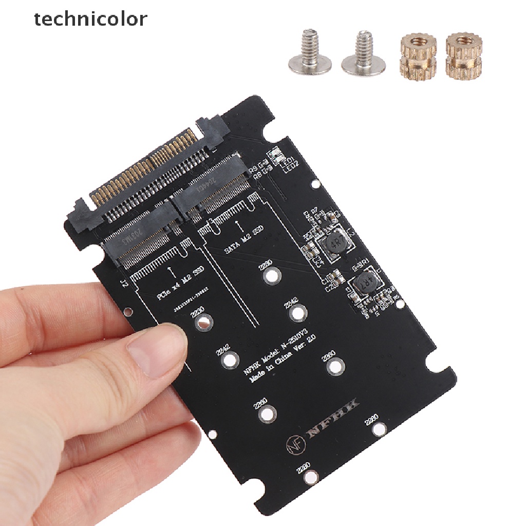 Card chuyển đổi SATA M.2 SSD sang 2.5“ SATA NVMe M.2 NGFF SSD sang SFF-8639 TYG
