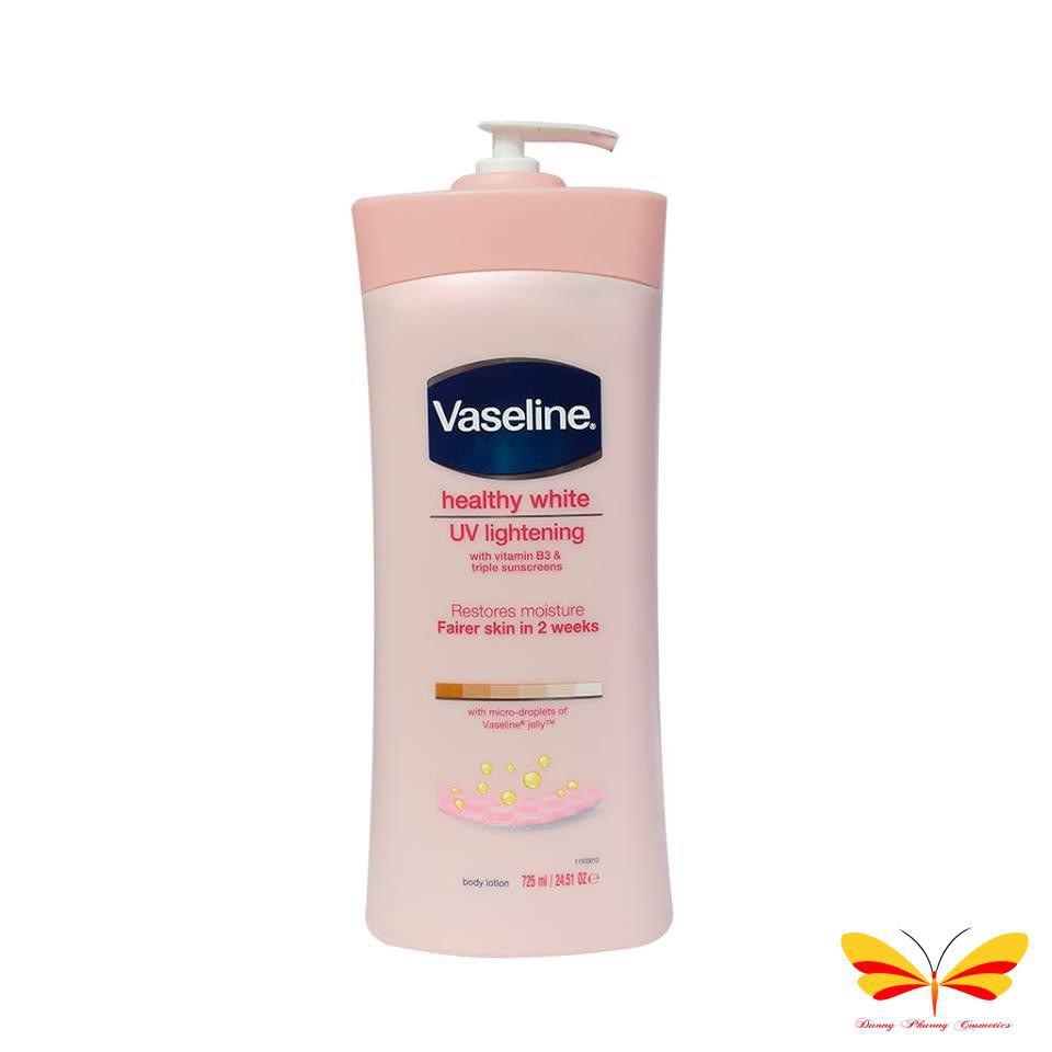 Sữa Dưỡng Thể Vaseline / 𝘍𝘳𝘦𝘦𝘴𝘩𝘪𝘱 / Dưỡng Thể vaseline Kem Trắng Da Toàn Thân Vaseline Lotion 725ml | BigBuy360 - bigbuy360.vn