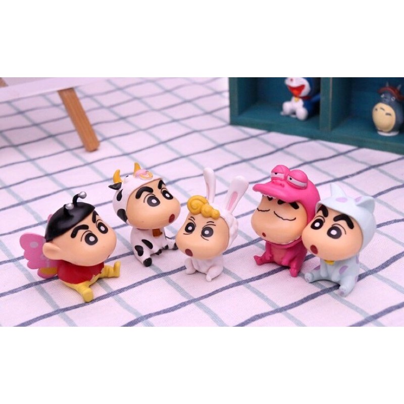 Mô hình tsum tsum Shin cậu bé bút chì full set mini