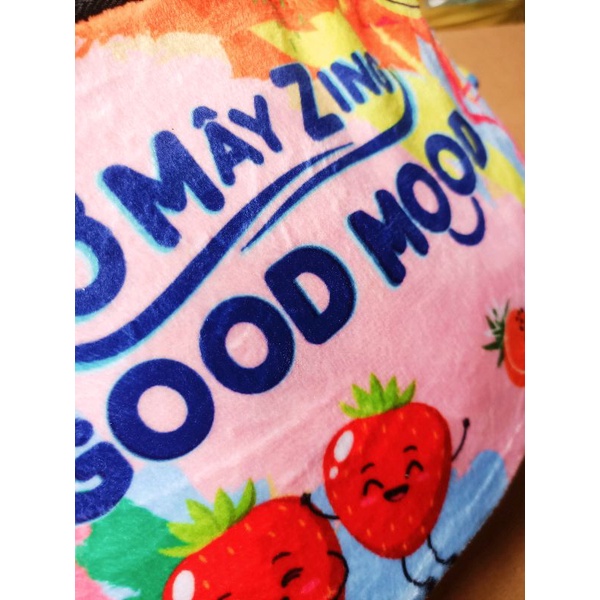 Túi Đựng Mỹ Phẩm Nhung Mịn Good Mood