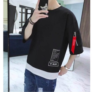 Áo thun tay lở unisex ASALA u005