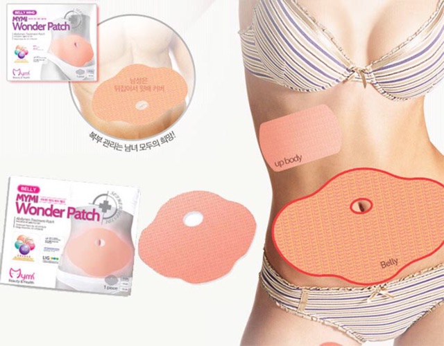 Miếng Dán Tan Mỡ Bụng Spa Gel Patch 42°C Hàn Quốc (1 hộp 5M)