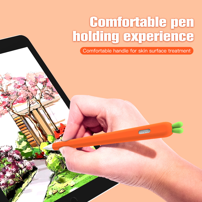 Vỏ silicone FONKEN bảo vệ thích hợp cho bút cảm ứng Apple 1 2