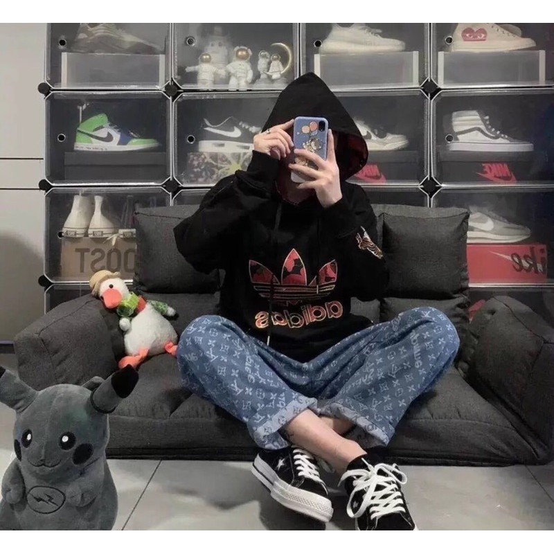 Quần jean nam chun ống rộng 20WE, Quần đai chun nam, Dây rút bản to chất vải jeans bò cao cấp bụi phố top xu hướng 2023 | BigBuy360 - bigbuy360.vn