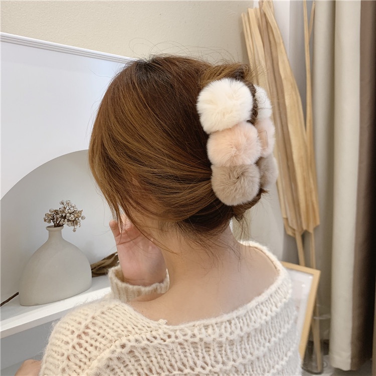 Haimeikang Hàn Quốc thời trang cô gái dễ thương tóc kẹp phụ kiện tóc