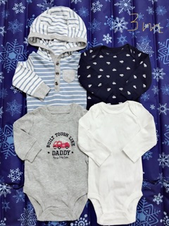 set body dài tay cho bé