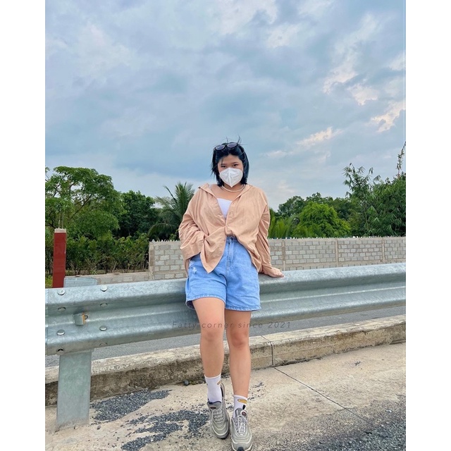 áo sơ mi nữ form rộng kiểu dáng thoải mái chất vải linen loại 1 bigsize FATTYTA SM01