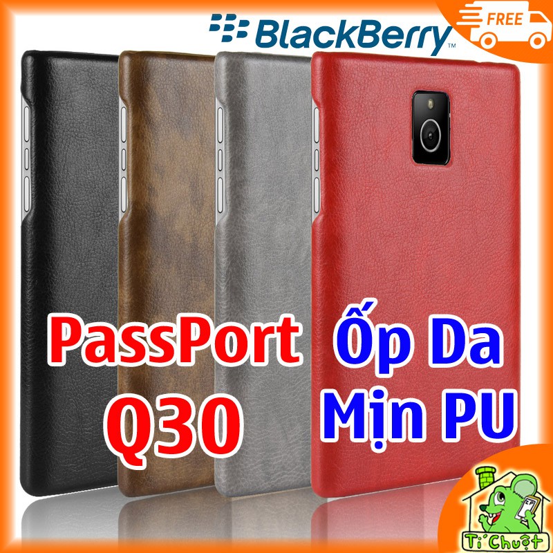 Ốp Lưng BlackBerry Passport Q30 Da PU