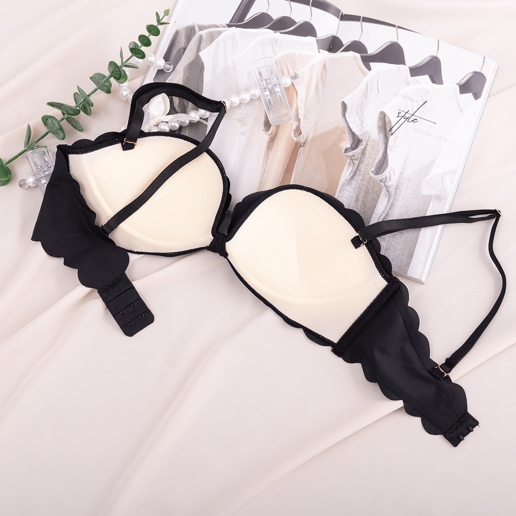 Bộ đồ lót sò nơ siêu xinh Lylylorem BL009