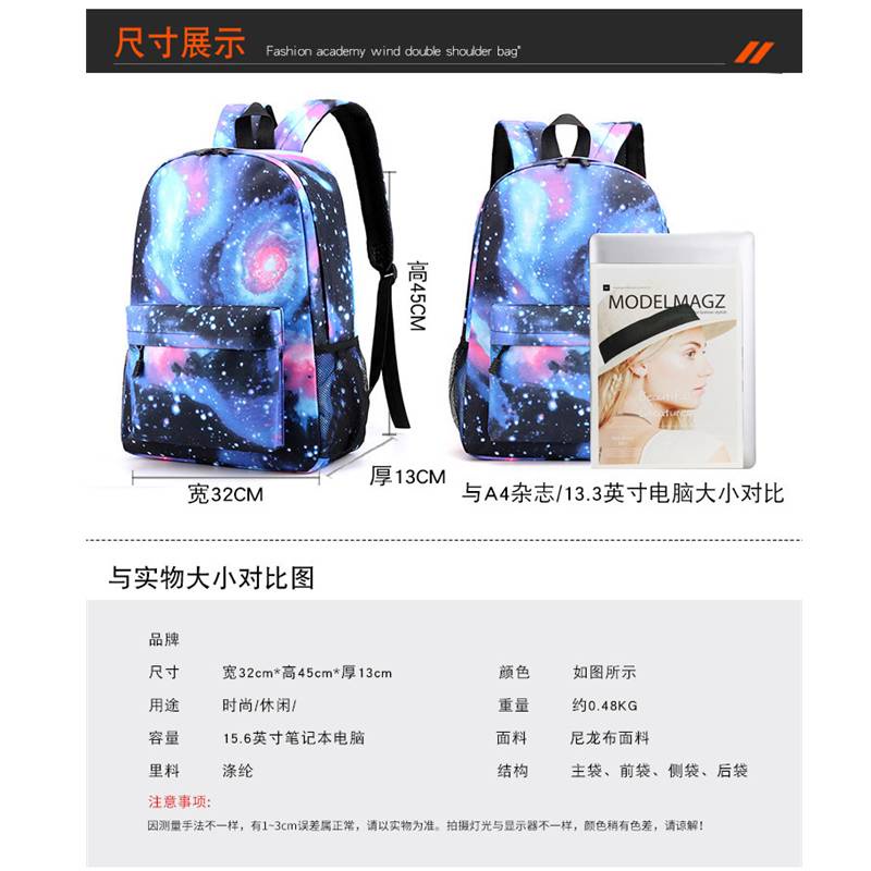 Set ba lô + túi đựng bút chì in hình poppy playtime cho bé