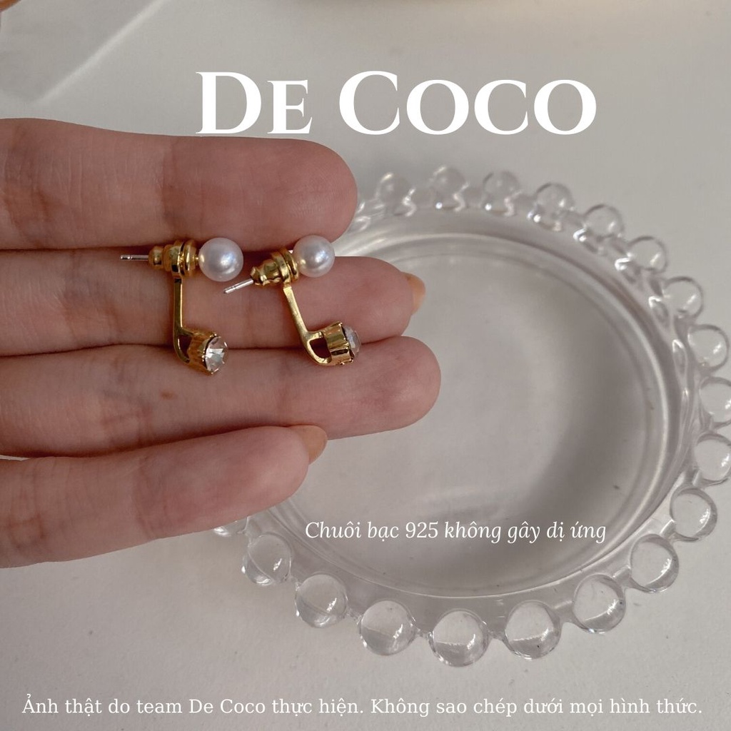 Khuyên tai bông tai nữ Wendy Decoco De Coco