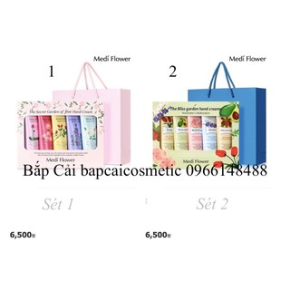 MBC-bill Set 5 kem dưỡng tay kèm túi xách Medi flower