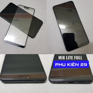 [Xiaomi Mi 8 Lite] Kính cường lực FULL màn FULL keo Glass Pro+ 9H