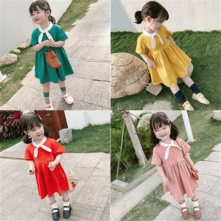 Đầm Công Chúa Thời Trang Mùa Hè Hàn Quốc Cho Bé Gái (4 Màu)