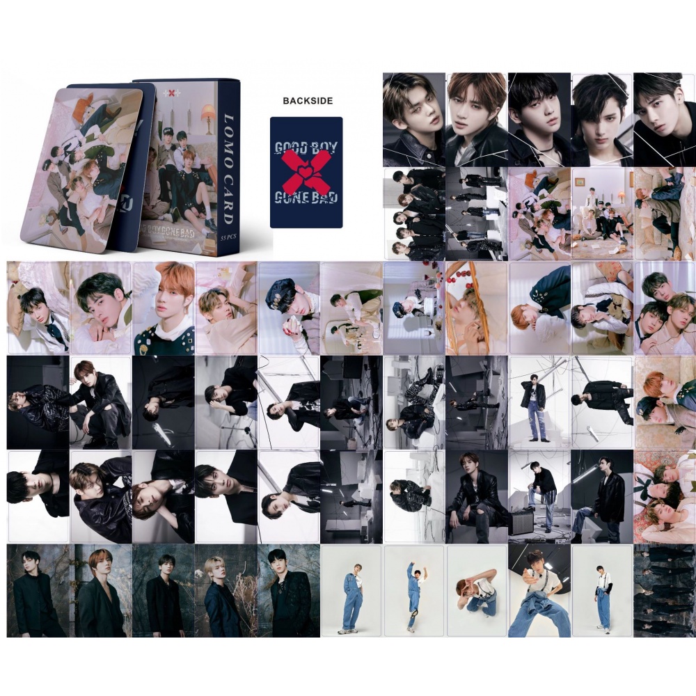 Hộp 55 Ảnh Lomo Card Nhóm Nhạc GOOD BOY GONE BAD