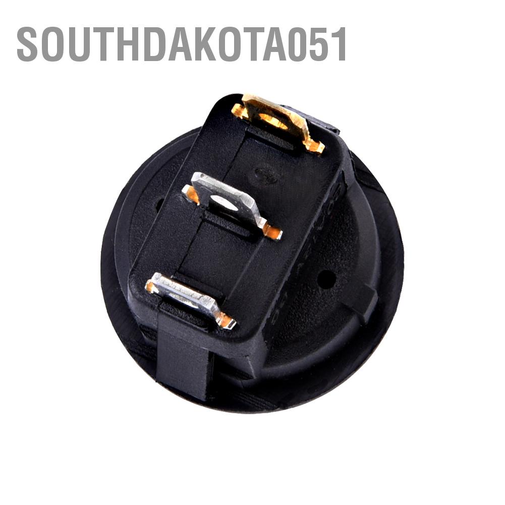 Nút nhấn bật / tắt công tắc Spst 12V cho xe van Dash Boat Light A