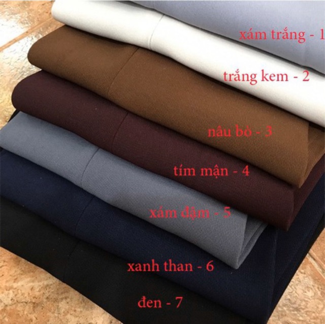 QUẦN ÂU TÍM MẬN CHẤT TUYẾT HÀN CO GIÃN KHÔNG NHĂN | BigBuy360 - bigbuy360.vn