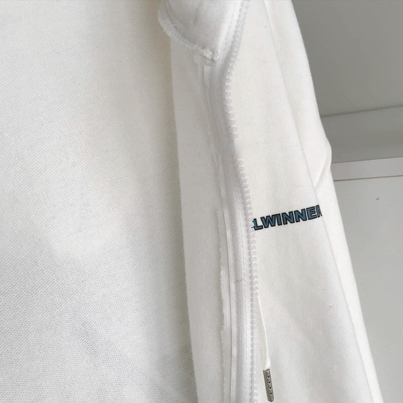 [Mã SKAMFSW175 giảm 10K đơn 50K] (sẵn) Áo khoác hoodie zip dây kéo form rộng Winner unisex (nam nữ mặc được) 2t clothes