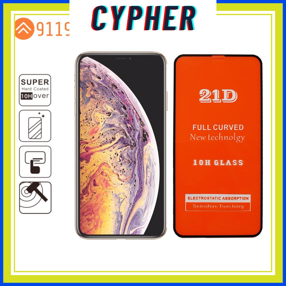 Kính cường lực iphone 21D full màn 5/5s/6/6s/7/7plus/8/8plus/plus/x/xr/xs/11/12/pro/max