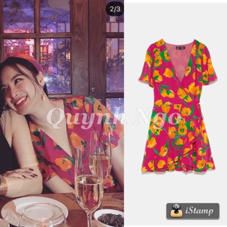 Jumpsuit hoa  ZARA AUTHENTIC