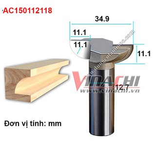 MŨI SOI ĐUÔI CÁ NẰM TIDEWAY AC1501 CỐT 12.7MM - 1 MŨI