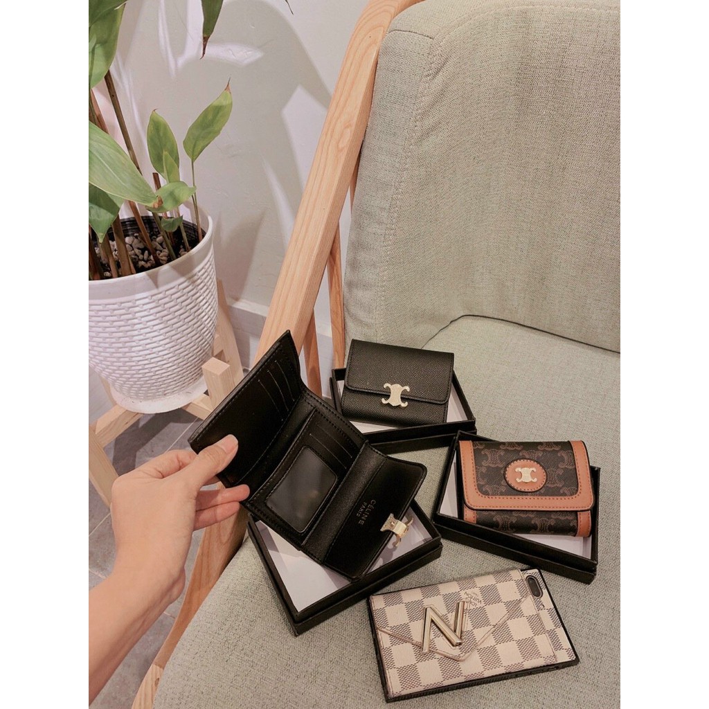 Ví cline chất da lì đẹp