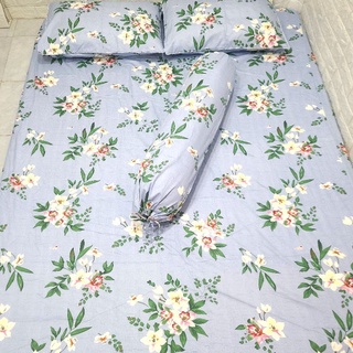 BỘ DRAP COTTON THẮNG LỢI 1M6, 1M8 [ 4 MÓN : 1 GA TRẢI GIƯỜNG, 2 VỎ GỐI NẰM, 1 VỎ GỐI ÔM ].