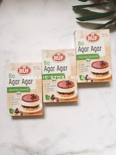 Bột Agar (rau câu) hữu cơ RUF 30g