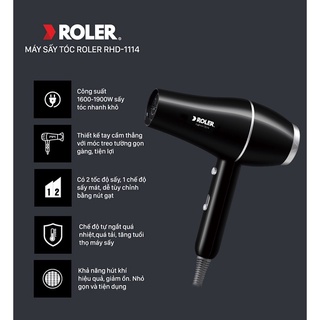 Máy Sấy Tóc 1900W ROLER RHD-1114