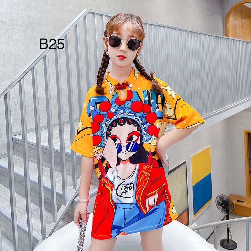 Đầm bé gái phong cách hàn 17-50kg