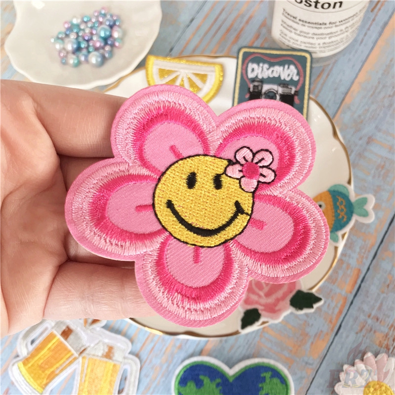 ☸ Vsco - Miếng Vá Ủi Quần Áo Đi Biển Du Lịch ☸ 1 Sticker Ủi Thêu Hình Huy Hiệu