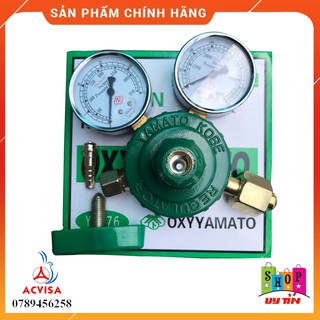 Đồng hồ Oxy + Gas ( đồng hồ gió đá) Yamato