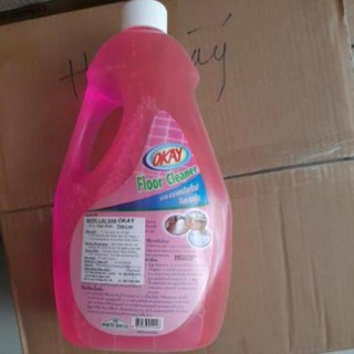 Nước lau sàn diệt khuẩn okay hồng Thái lan combo